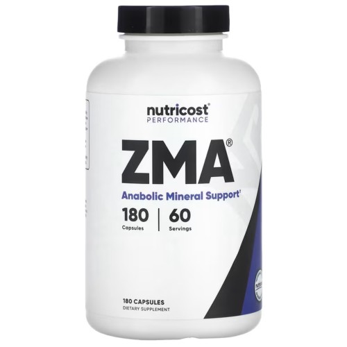 Nutricost, Performance, ZMA, 180 капсул